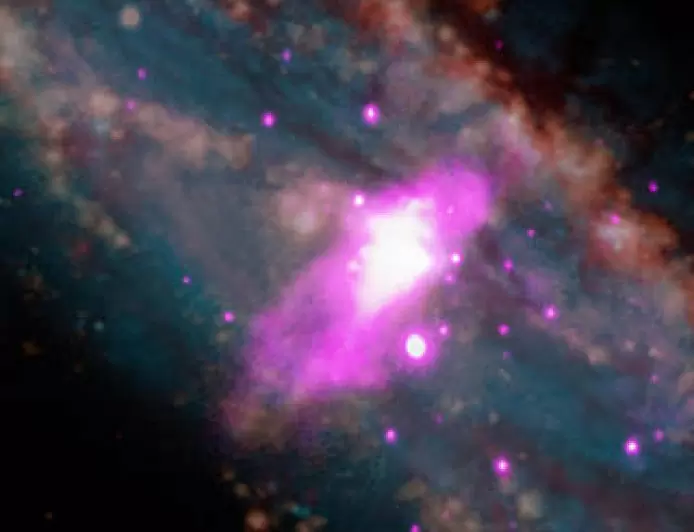 Chandra Determines What Makes a Galaxy's Wind Blow
