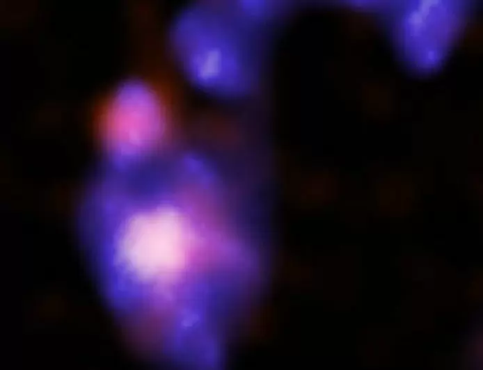 NASA's Chandra Discovers Giant Black Holes on Collision Course