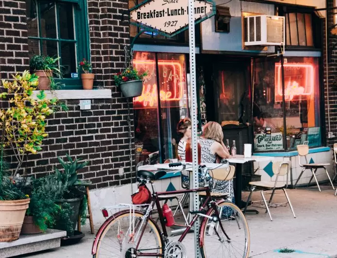 The rhythmic lapping of the waves